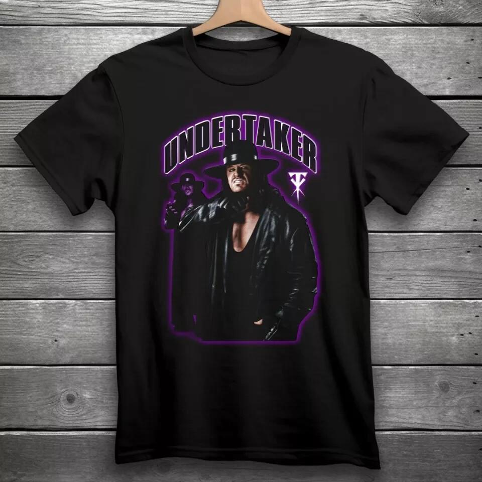 Черная футболка для рестлинга The Undertaker  Унисекс футболка WWE XXXL