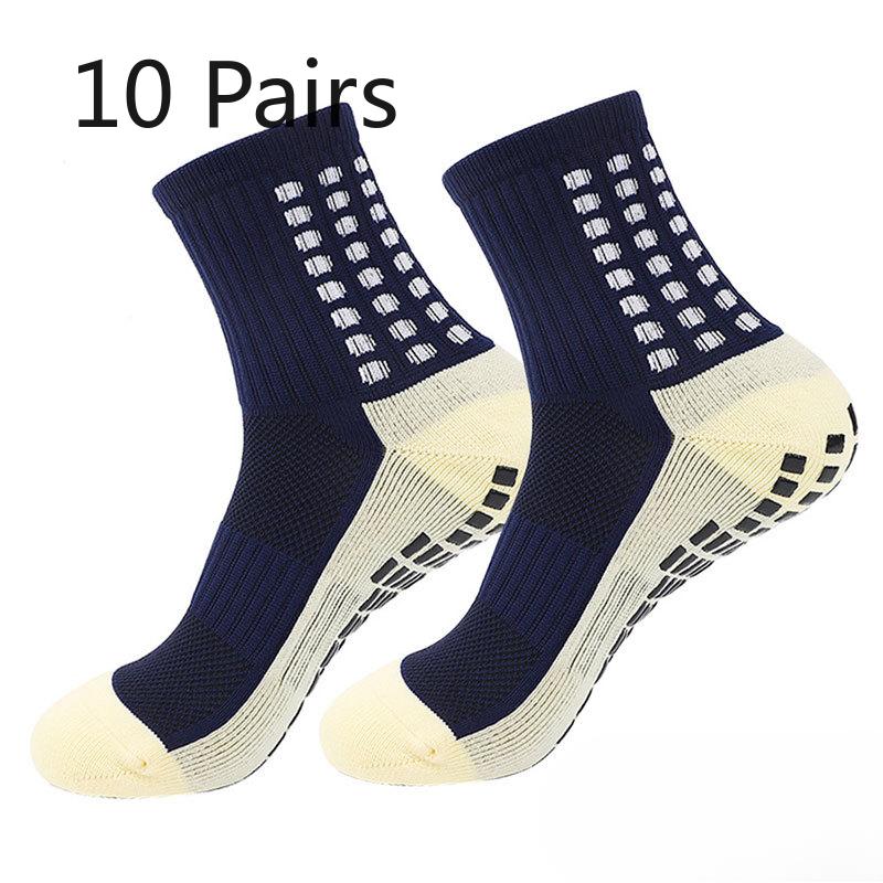 

10 Pairs of Men s Spring and Autumn Running Basketball Football Sports Towel Bottom Non Slip Tube Socks 10 Pairs