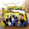 The Fresh Prince of Bel-Air Classic TV Show Print 3PCS Bedding Set Duvet Cover + 2 Pillowcases Soft Bed Linen Bedroom Decor