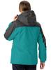 YSENTO Fleece Outdoor Jacket for and Warm and Removable Windproof and Brushed 01 XL Women's Jacket, Hiking, Skiing, More, Hood, Water-Repellent,