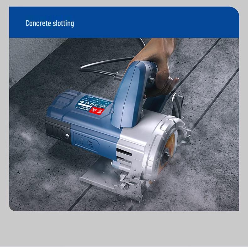 220V Handheld Electric Cutting Saw for Stone, Tile, Marble, and Concrete