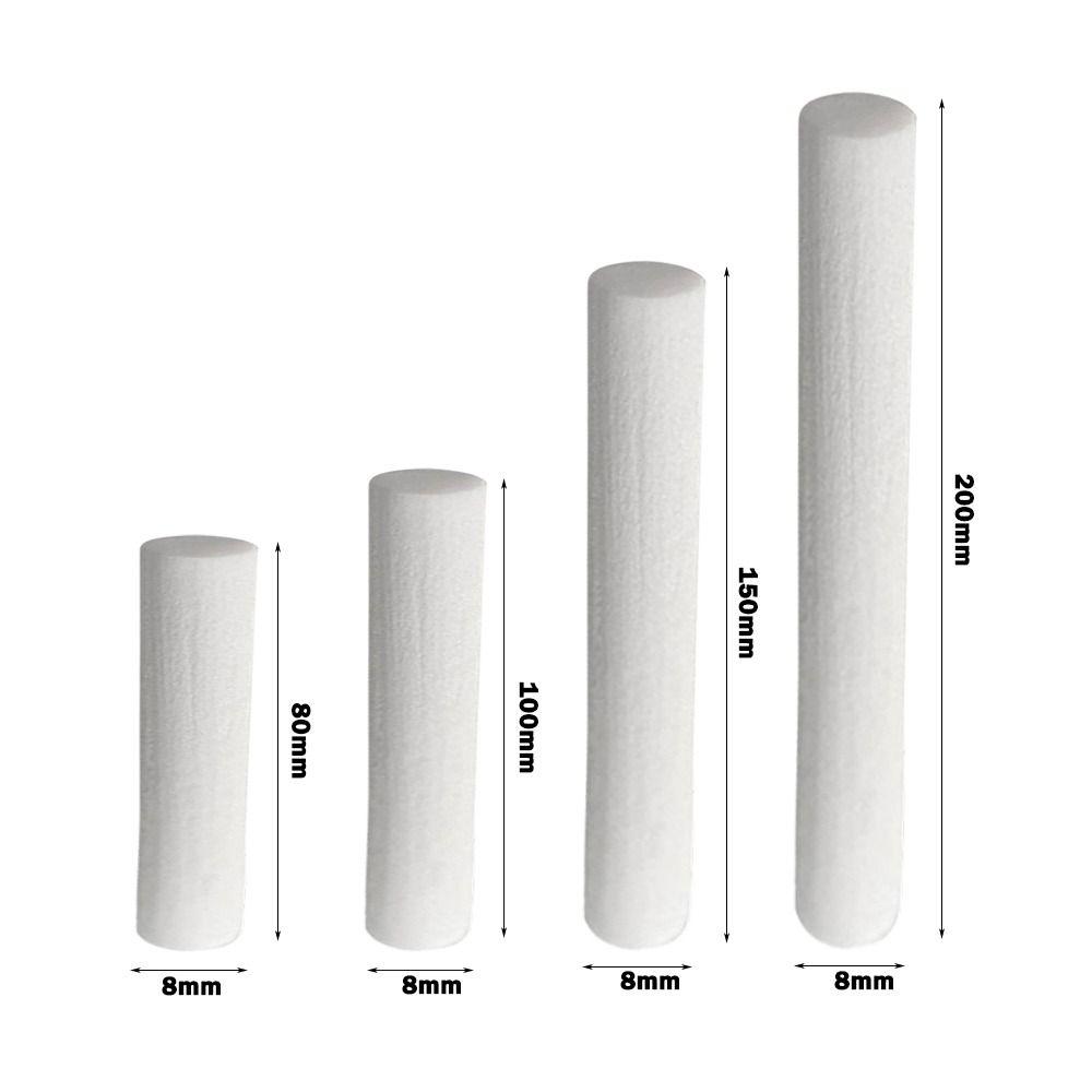 50PCS 8mm Size Filter Refill Sticks Sponge Stick Humidifier Filter Wicks Replacement  Air Humidifier