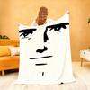 Meme Face Sigma Case boy Funny Blanket Soft Throw Blanket for Home Bedroom Bed Sofa Picnic Travel Office Rest Cover Blanket Gift