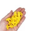 50Pcs Plastic No Bolt Chicken Glasses Red Anti-pecking Glasses Pheasant Chick Poultry Protection Supplies Equipments