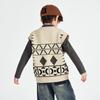 DuoDuoJia Boys' Icelandic Jacquard Knit Vest