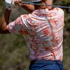 Adidas Floral Golf Polo Shirt Men Tops Coral HY5372