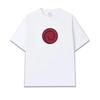 Kids Uchiha Clan Symbol Cotton T-Shirt,Boys Girls  Anime Printed Short Sleeve Tee, Minimalist Vintage Naruto Casual Children Top
