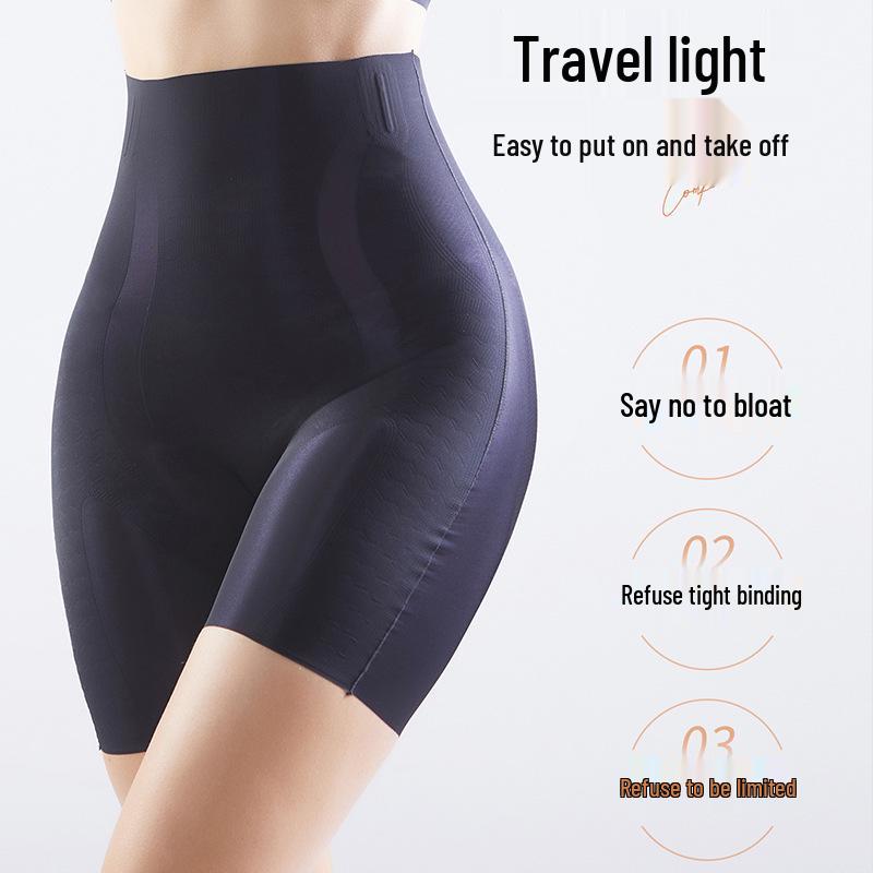 Ultra-Thin Ice Silk Tummy Control Seamless High Waist Breathable Leggings 