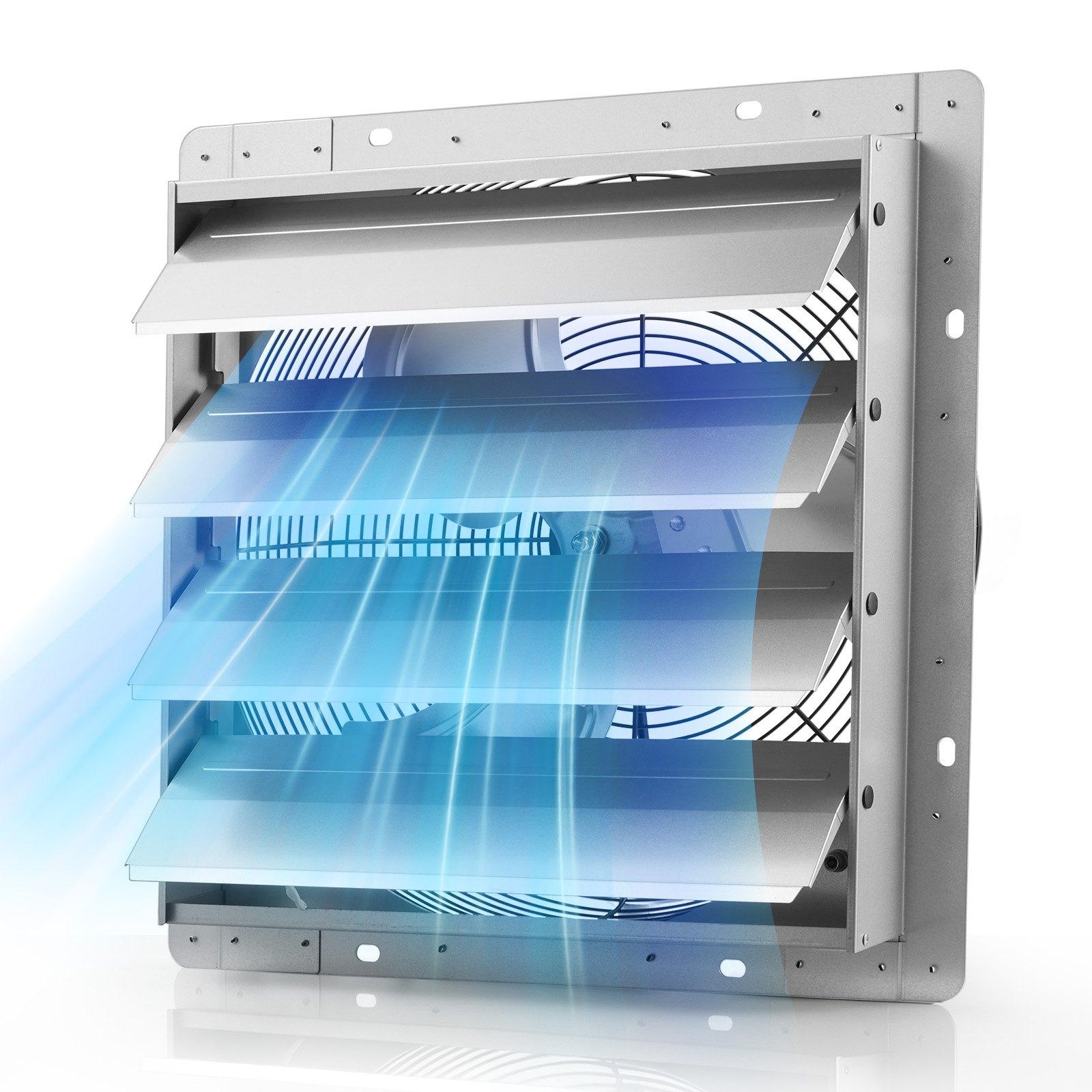 VEVOR 413 mm Shutter Exhaust Fan