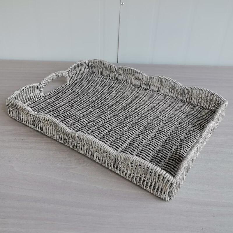 

Imitation Rattan Desktop Storage Basket