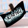 S-SilentS Hill game Beach Towel Colorful Bath Towels for Girl Microfiber Quick Dry Custom Sand Free Beach Yoga Spa Gym Pool