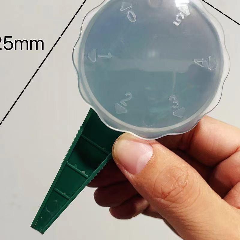 Adjustable Seed Sower Dispenser for Gardening, 5-Dial Precision Handheld Seed Planter Tool for Var