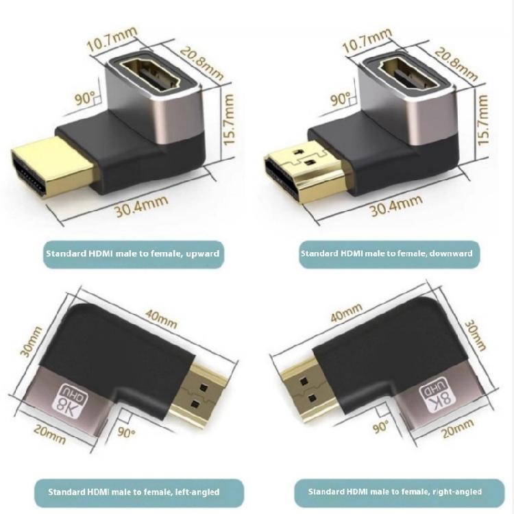 Supported 2.1 Processor 8K60Hz Resolution Gold Veneered Connection Permanent Aluminum Link