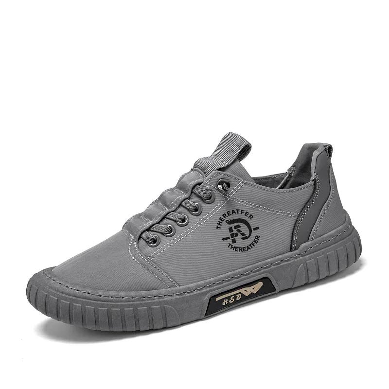 Fashion Men's Casual Shoes Ice Silk Breathable Canvas Shoe Non Slip Sneakers for Men Lightweight Walking Flats Big Size47 Zapatos Hombre
