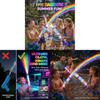 Pistola ad Acqua LED Arcobaleno con Luce Luminosa per Piscina, Spiaggia, Giochi all'Aperto