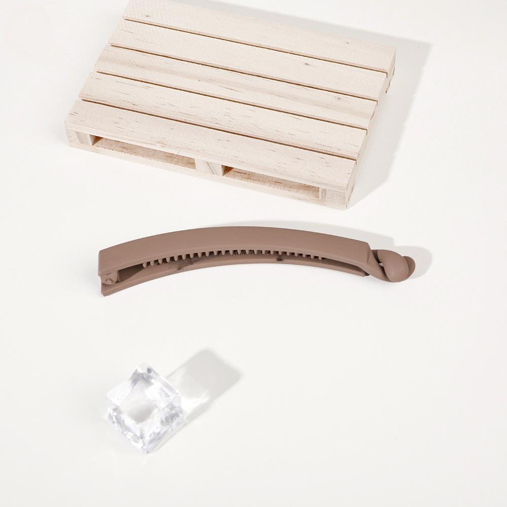 PC Hairpin Banana Clip High Ponytail Fixed Artifact Simple Twist Clip Hair Accessories