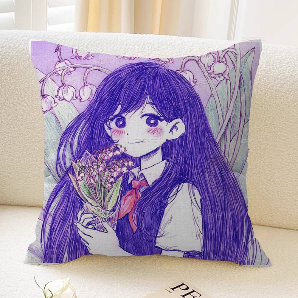 Hot Game Omori Cushion Cover Car Throw Pillow Case For Sofa Car Christmas Gift Xcm Xcm