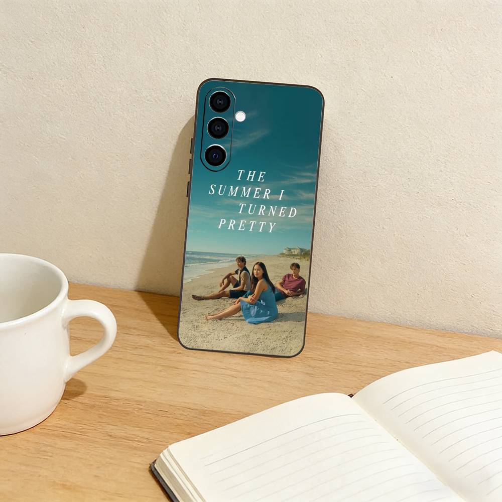 The S-Summer I Turned Pretty    Phone Case For Samsung Galaxy A73,A72,A71,A70,A53,A52,A51,Others Soft Black Cover