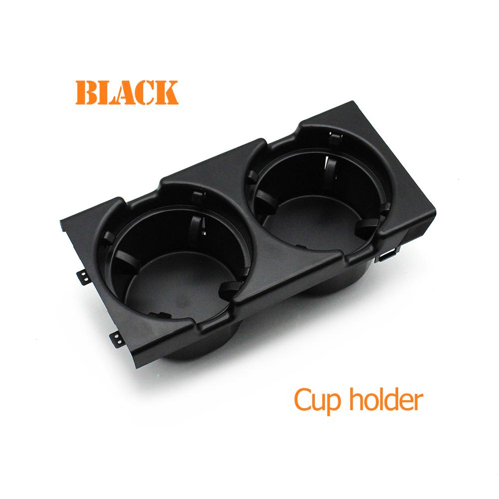 Car Black Beige Center Console Water Cup Holder Beverage Bottle Holder Coin Tray For Bmw 3 Series E46 323i 318i 320i 1998-2006