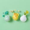 8Pcs Resin Refrigerator Magnets Vase Excluding Plants Creative Fridge Magnets  Fridge Decoration
