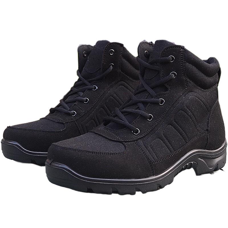 New lightweight thickened warm wool cotton shoes winter velvet non-slip and cold-proof outdoor snow cotton boots