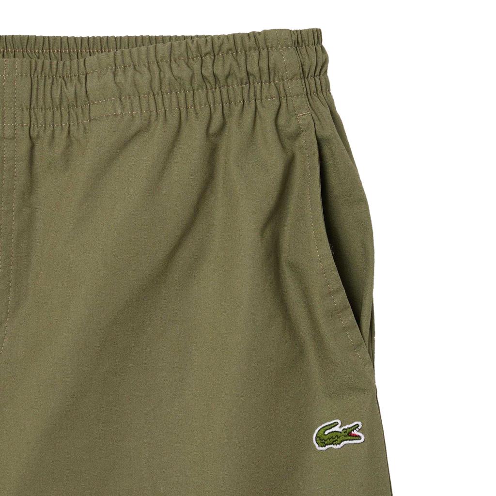Lacoste Mens Poplin Relaxed Fit Shorts