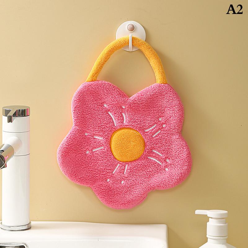 

Быстросохнущие полотенца для рук из кораллового флиса, носовой платок для кухни и ванной комнаты розы красного