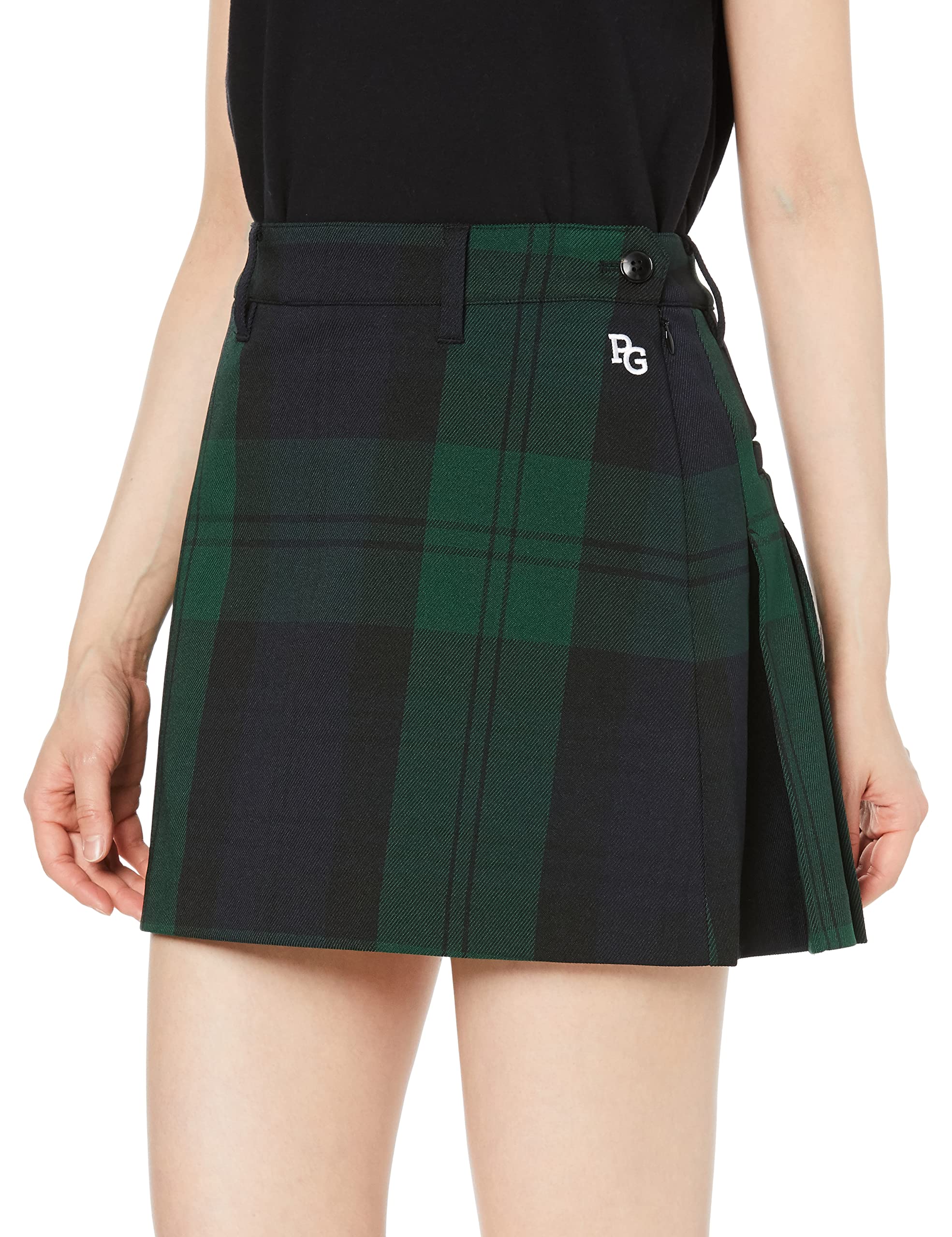 

Skirt Watch White Golf Watch 00 [Pearly Gates] Women s (Black Pattern/BIG Check) / / 055-3134314 141_Black [XS]