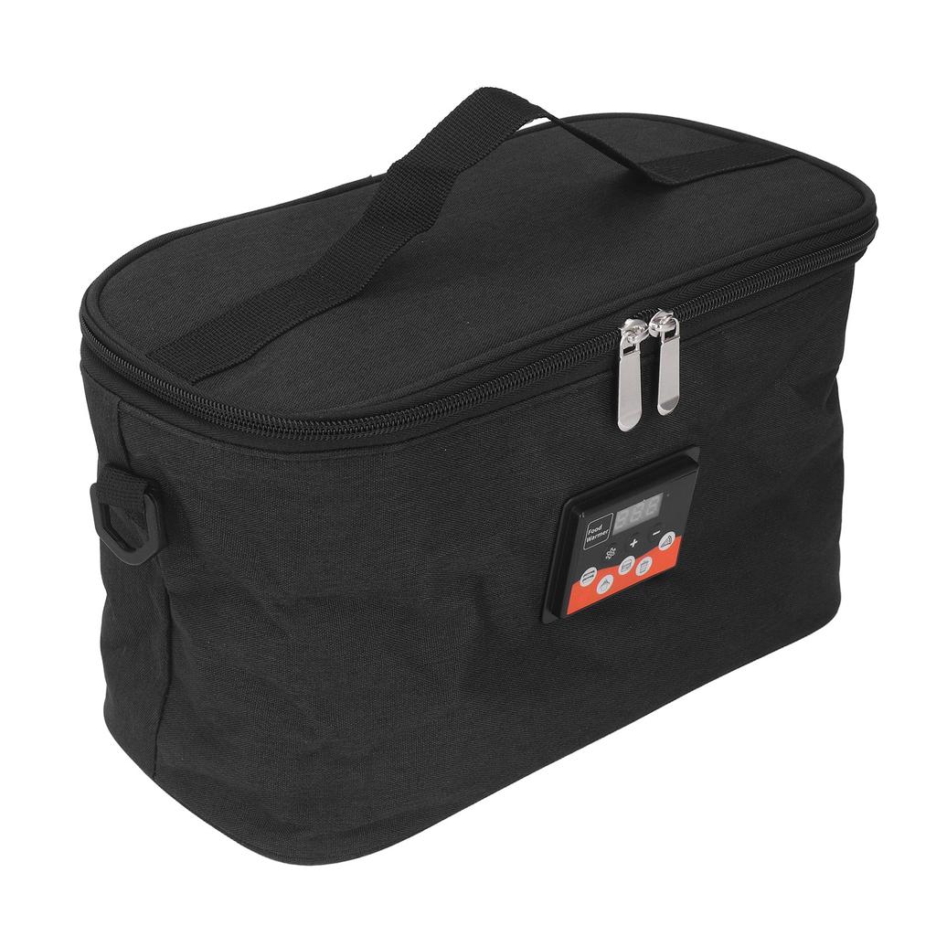 Car Warmer Bag 30W Heating Bag 8L Adjustable Temperature Display with Handle Portable Food Warmer