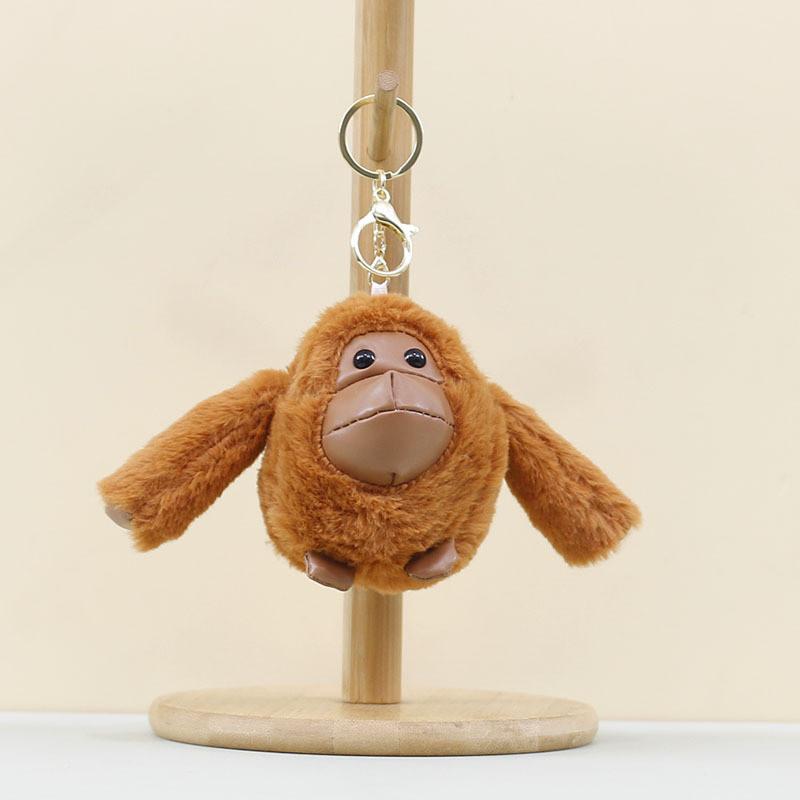 

Huhu Bear Long Arm Monkey Pendant Plush Toy Bag Pp Cotton Decorations Keychain