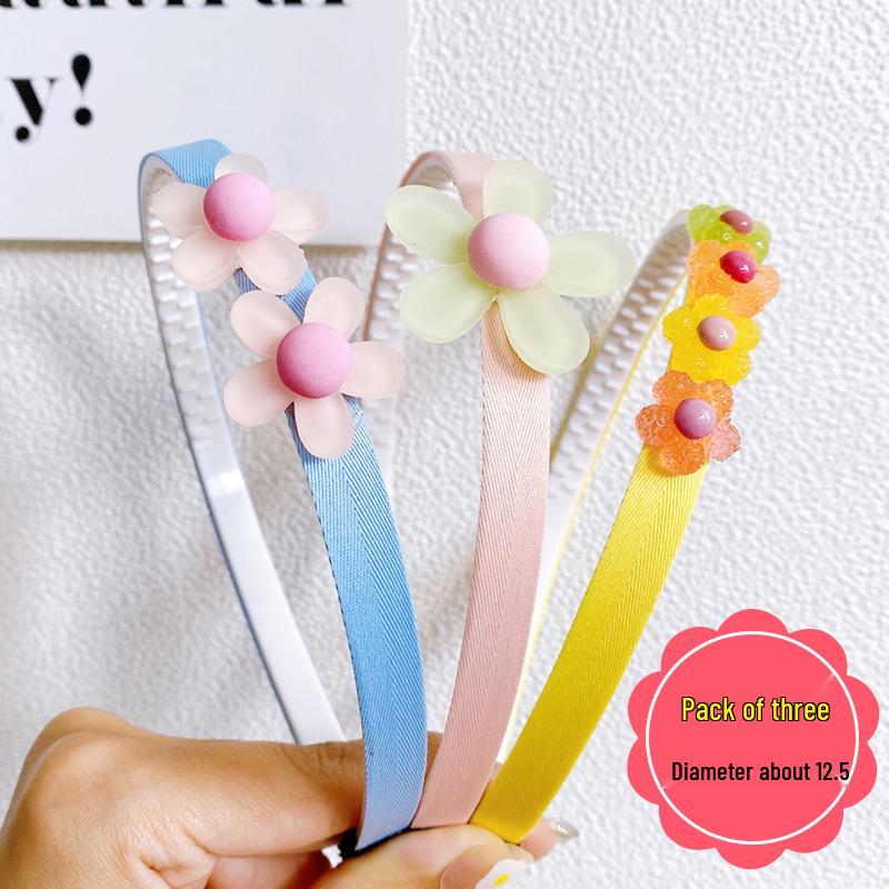 Cute Korean Princess Hair Clips & Headbands for Girls - Fresh Bangs, Secure Fit