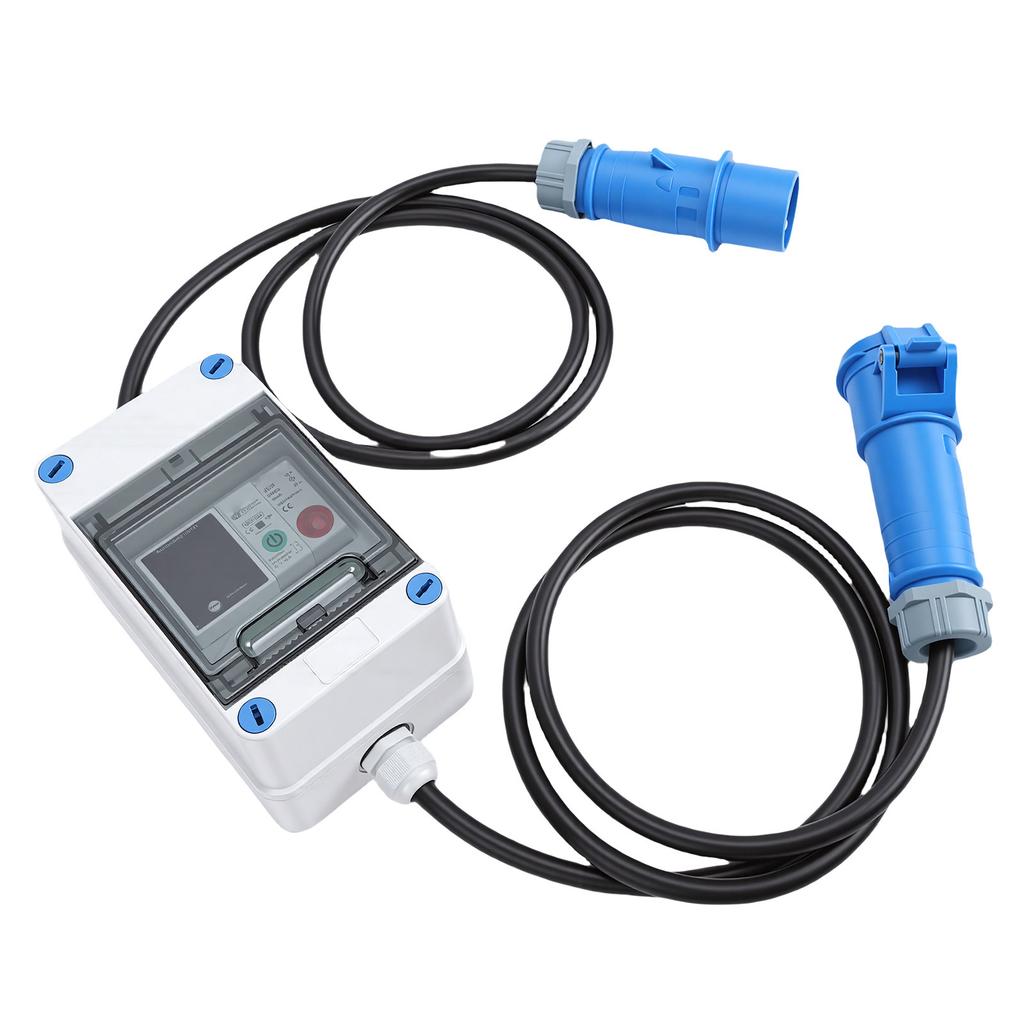 Digital Electricity Meter with Water Proof Connector WiFi Circuit Breaker Support for   Smart Portable KWH Meter for RV Outdoor Home Use