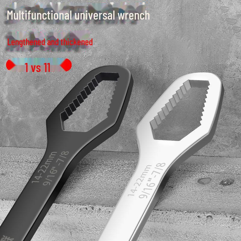 Universal Self-Tightening Double-Head Plum Wrench 8-22mm – Multifunctional Household Tool