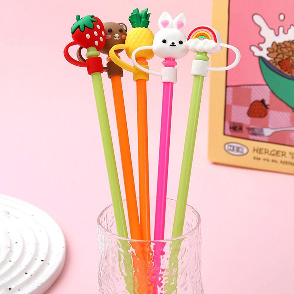 Splash Proof Silicone Straw Plug Cup Accessories Plugs Tips Cover  Cup Accessories