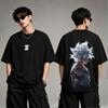 Dragon Ball Z Print Short Sleeve Cotton T-Shirt Son Goku Vegeta Men Women Clothes Harajuku Y2k Tee Vintage Casual Tee Tops
