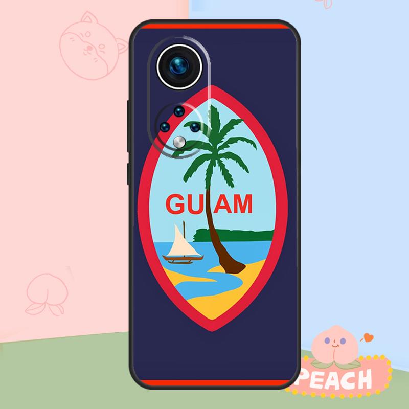 Guam Flag Case For Honor Magic 8 6 7 Pro Honor Win RT 70 90 X8b X8c X9a X9b X9c X9d 200 400 Lite Cover