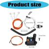 Igniter Replacement Set Ignition Set Igniter Set Grill Lighter Ignition Set Metal Texture Suitable for Outdoor Cooking