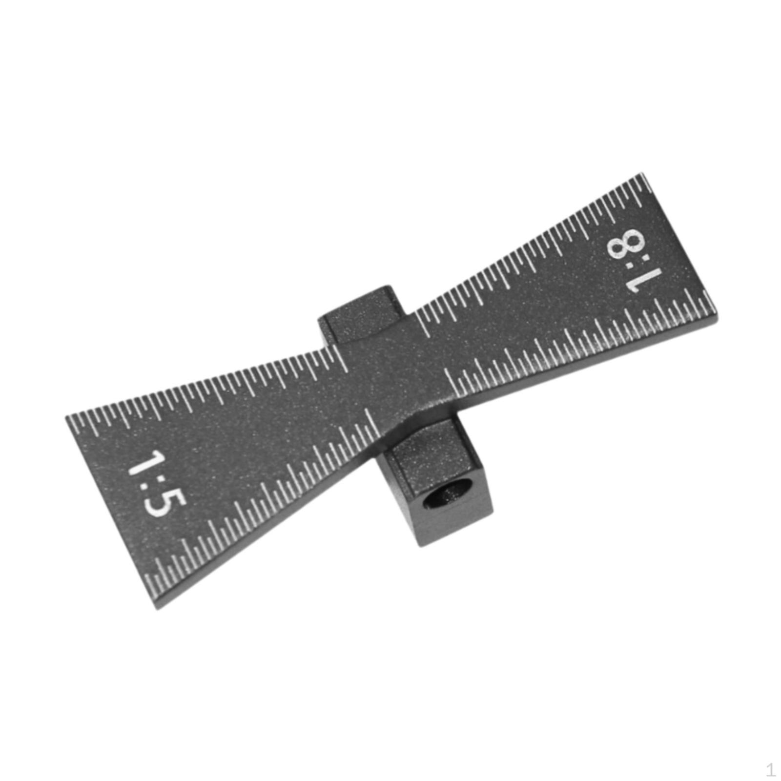 

Маркер-кондуктор Линейный направляющий инструмент для хвойных и лиственных пород дерева Handwerk чёрный