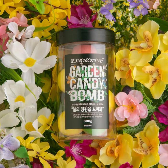 

Сад обезьянки с пузырями Конфетная бомба Газированная бомба для ванны 30г х 10 шт.