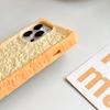 3D simulační obal na telefon s toustem pro iPhone 11 12 13 14 15 Pro Sklápěcí držák ve tvaru vejce Měkký silikonový kryt s chlebem pro iPhone 16 Pro Max