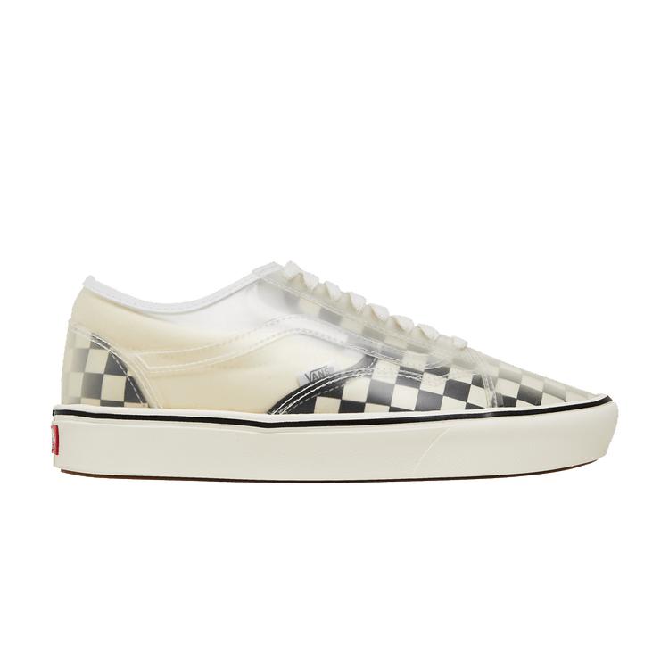 Vans ComfyCush Slip-Skool Checkerboard - White 36