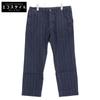 RRL Indigo Dyed Striped Twill Denim Pants Bottoms 32x32 IndigoUsed