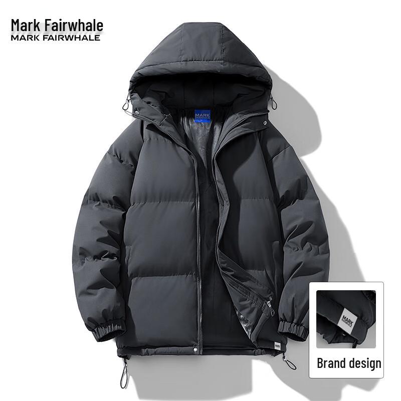Mark Fairwhale Men's 2025 Winter Hooded Padded Jacket