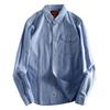 Goods Tail Goods Overplus Order Original Order Withdraw from Cupboard More Than Long Sleeve Oxford Cloth Shirts Spring and Autumn Men's Shirt Fashion