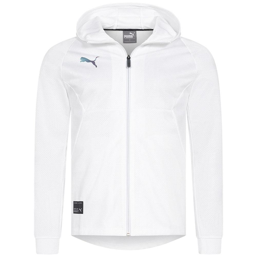 Puma Ftblnxt Hooded Zip-Up Minimalist Training Classic Versatile Long Sleeve Jacket Player Edition Men jackets 656094-03 S