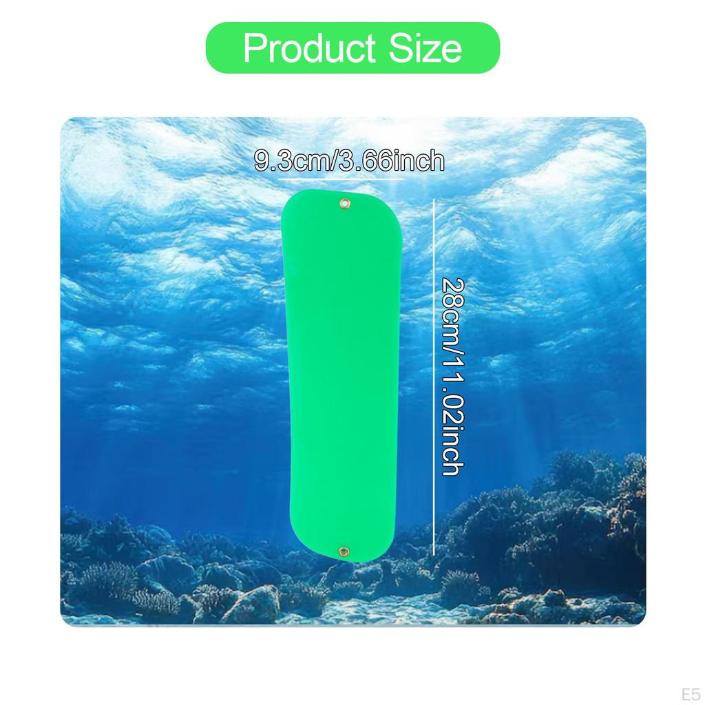 11 Inch Fin Flasher Accessory for Deep Water Trout Fishing