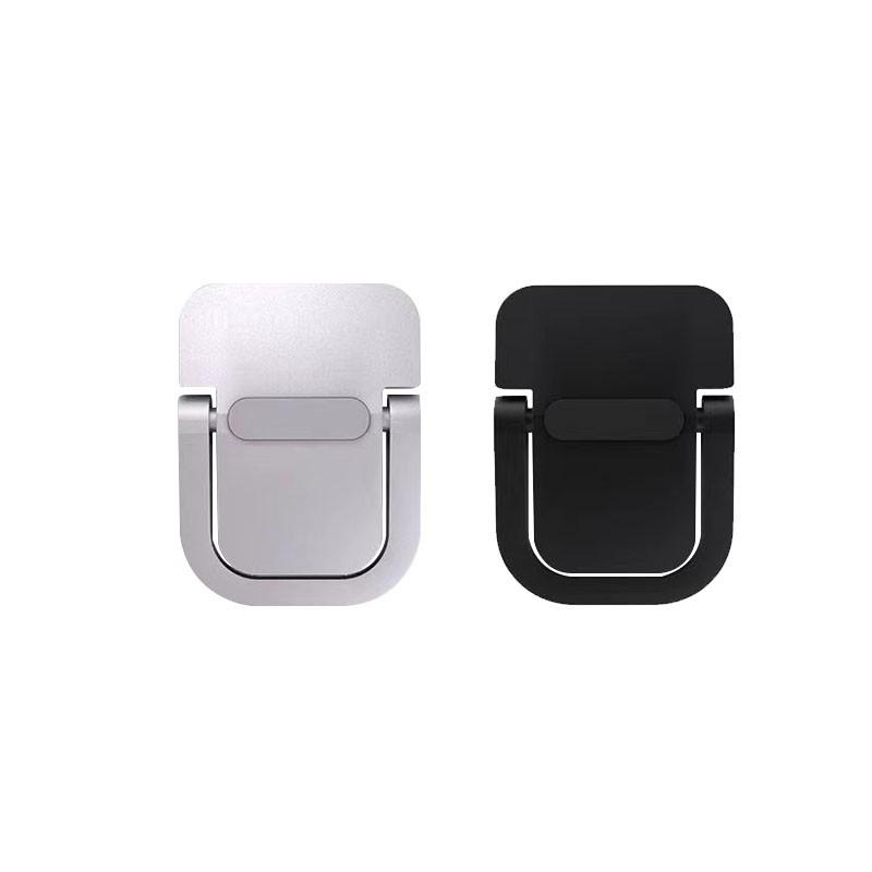 Foldable Zinc Alloy Laptop & Tablet Desktop Stand with Height Adjustment & Cooling Support