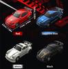 Kf20 1:64 Rc Drift Car Four-Wheel Remote Control Cars Competition Racing Car Full Proportions Desktop Car Model Toys Boys Gifts