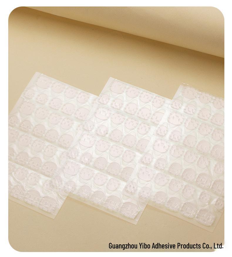 Waterproof Transparent Adhesive Nail Gel Stickers