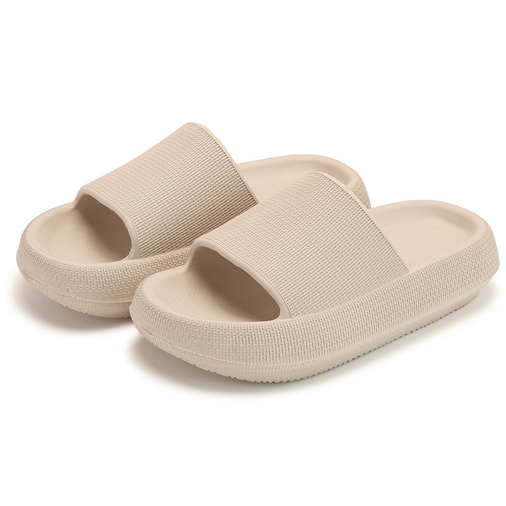 мода Comwarm модные толстые тапочки для женщин домашние мягкие сандалии на платформе — фото 6